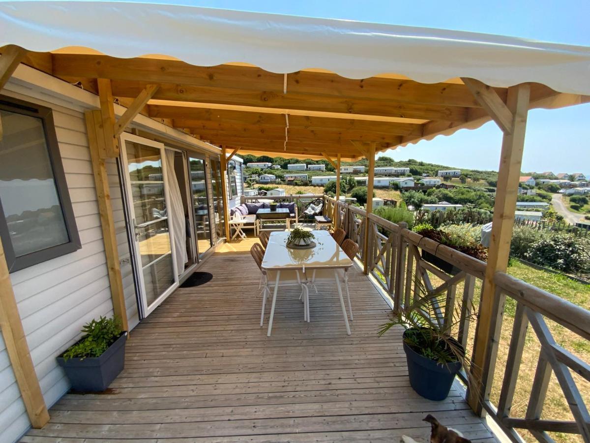 Camping De La Falaise A Equihen Plage Екстериор снимка