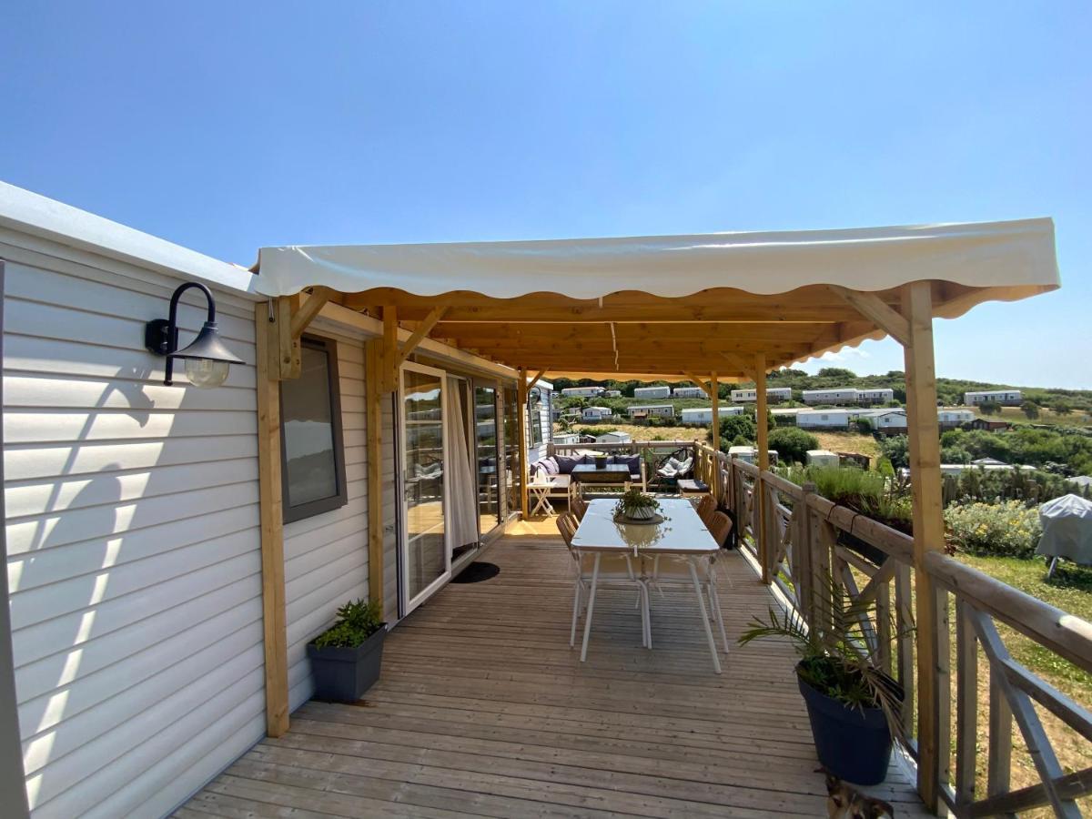 Camping De La Falaise A Equihen Plage Екстериор снимка